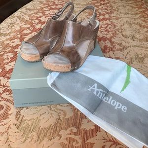Antelope 724 Slingback Wedge Sandals